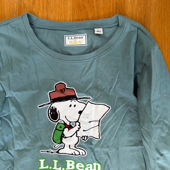 L.L Bean X Peanuts Snoopy Shirt - Picture 4 of 5